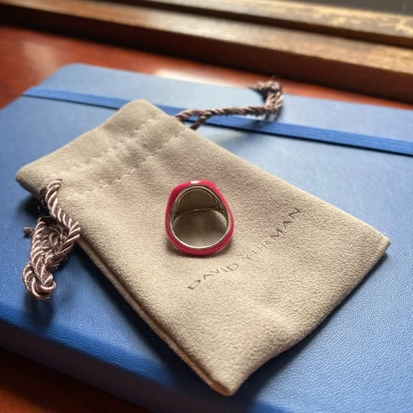 David Yurman Pink Ring - Picture 2 of 6